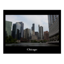 Chicago Postkarte