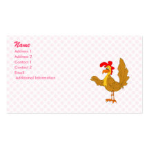 ChiChi Huhn Visitenkarten