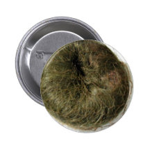 Chignon-Modekrapfenbrötchen Anstecknadelbutton