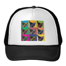 Chihuahua-Pop-Art Mützen