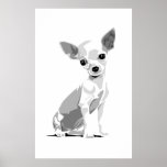 Chihuahuadruck Plakat