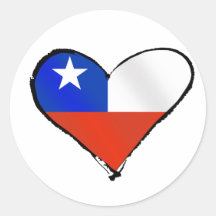 Chilenische Liebe und Stolz Te Amo-Chilen Stickers