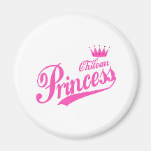 Chilenische Prinzessin Kühlschrankmagnete