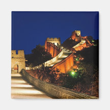 China, Badaling, große Wand, Ansicht von Magnete