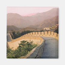 China, Huairou Landkreis, Sonnenuntergang über Magnete