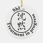 Chinese für "Ruhe-" Tür-Aufhänger Ornament