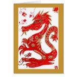 Chinesische Drache-Astrologie-Karte