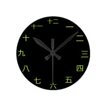 Chinesische japanische Uhr