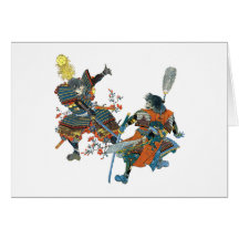 chinesische Krieger chinese warriors Grußkarten