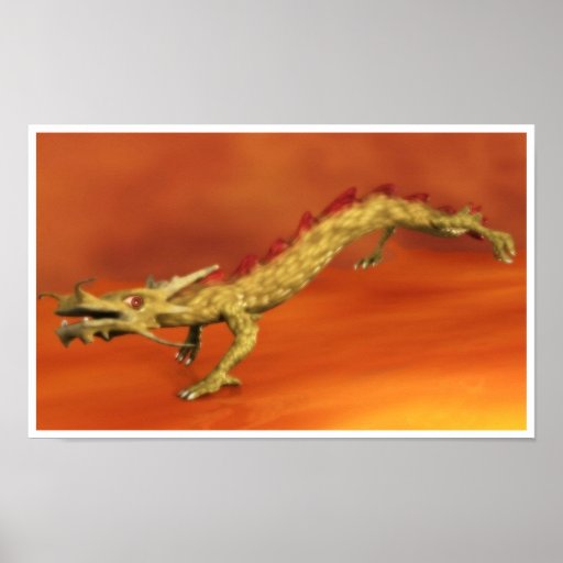 Chinesischer Drache Plakat