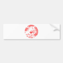 Chinesischer Kran Auto Sticker