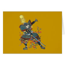 chinesischer Krieger chinese warrior Karte