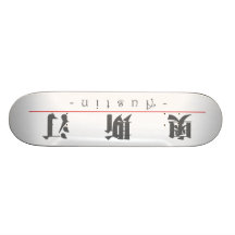 Chinesischer Name für Austin 22059_3.pdf Personalisiertes Skatedeck