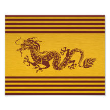 Chinesischer Stammes- Mythologie-Drache Stripes ro Fotografien