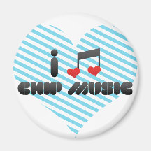 Chip-Musikfan Magnete