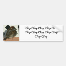 Chirpped Auto Sticker