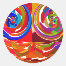 Cho ku Strahl - Reiki Farbtherapie-heilende Platte Sticker