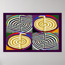 Chokuray Chokuray - Reiki heilendes Symbol Posterdruck