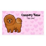 Chow-Chow Chow-Chow Liebe Visitenkartenvorlage