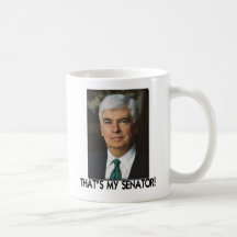 Chris Dodd, der ist mein Senator! Kaffee Tasse