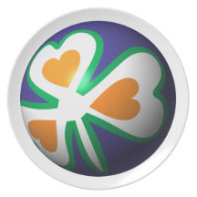 Christbaumkugel Irland tree bauble Ireland Party Teller