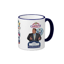 Christie for President Ringer Mug