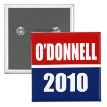 CHRISTINE O'DONNELL 2010 ANSTECKNADELBUTTONS
