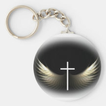 Christliches Kreuz und Heiliger Geist Schlüsselband