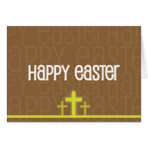 Christliches Ostern-Karte ~ fröhliche Ostern