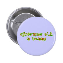 christmas elf in training anstecknadelbuttons