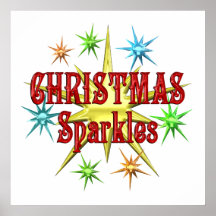 Christmas Sparkles Posters