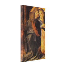 Christs Taufe im Detail durch Leonardo da Vinci Gespannte Galerie Drucke