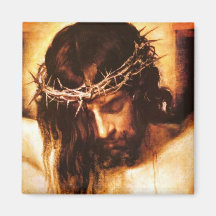 Christus Crucified Kühlschrankmagnet
