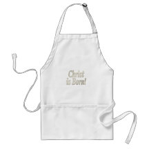 Christus ist geboren! schürze