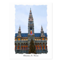 Chritsmas in Wien Postkarte
