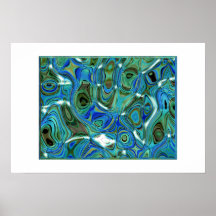 Chrom-Glas Posterdrucke