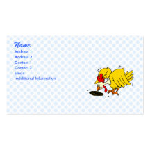 Chucky Huhn Visitenkartenvorlagen