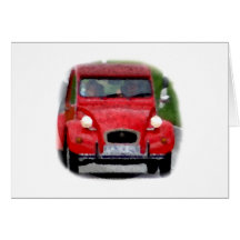 Citroen 2CV Ente Karte