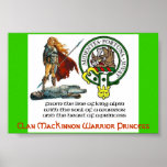Clan MacKinnon Frauen-Plakat #1