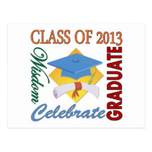 Class of 2013 postcard