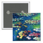 Claude Monet: Wasser-Lilien 3 Buttons