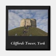 Cliffords Turm, York Kühlschrankmagnet