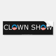 Clown-Show-Autoaufkleber