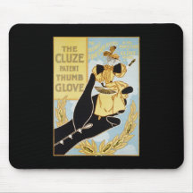 Cluze Patent-Daumenhandschuh Mauspads