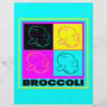 cmyk BROKKOLI-Anzeige Flyerdesign