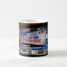 CNN: Obama wählte Präsidenten Mug Tee Haferl
