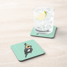 Cockatiel Cocktail Untersetzer
