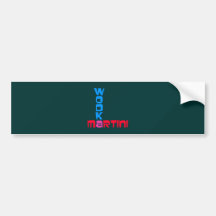Cocktail Wodka Martini Auto Sticker