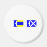 Code-Flagge Adam Kühlschrankmagnete