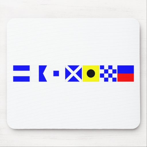 Code-Flaggen-Jasmin Mousepads